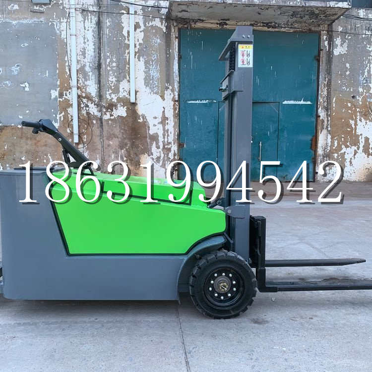 子长市小型电动叉车1吨2吨步行站驾式电瓶堆高充电装卸车液压升降车铲车